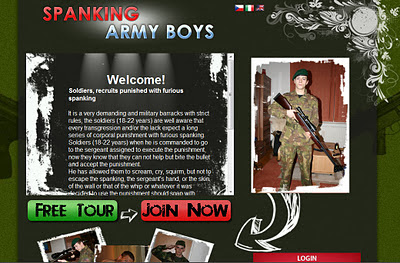 [網站] Spanking Army Boys